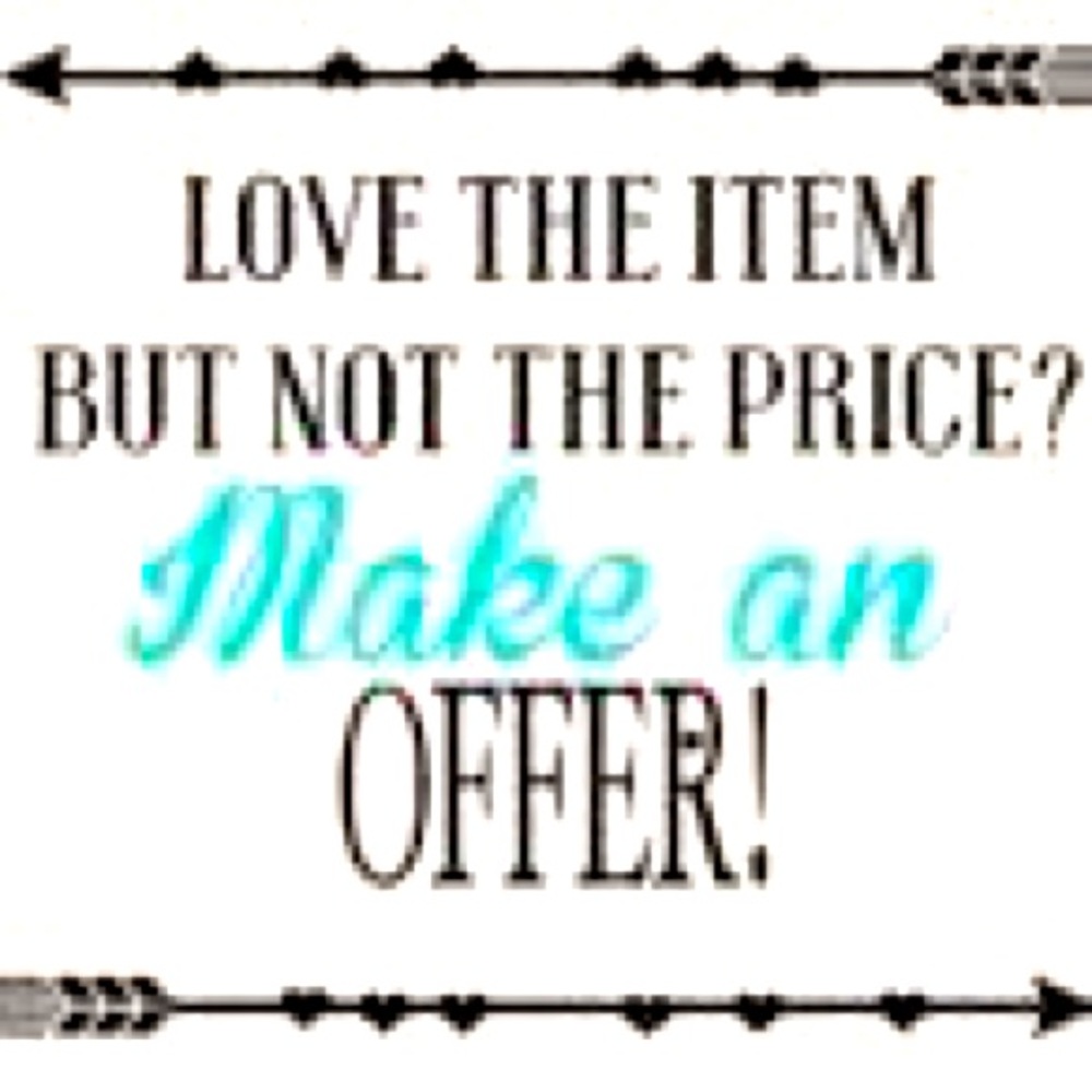 Go ahead and make an offer! 🥰